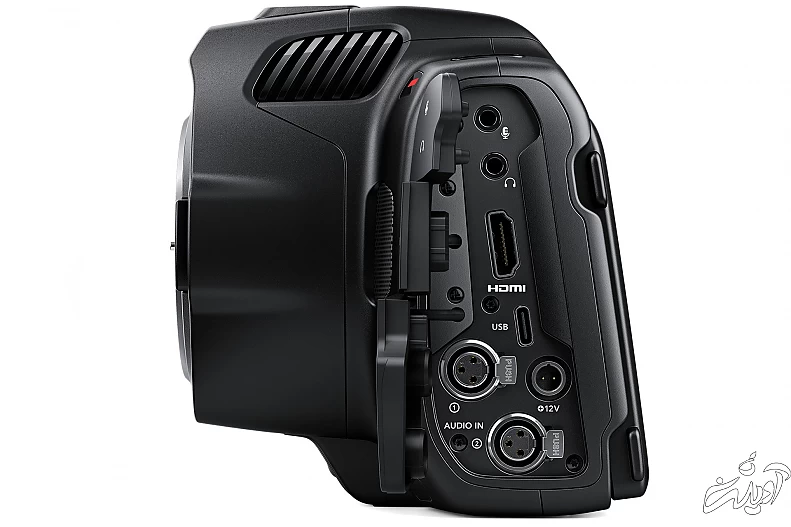 نیم رخ دوربین بلک مجیک Pocket Cinema Camera 6K Pro